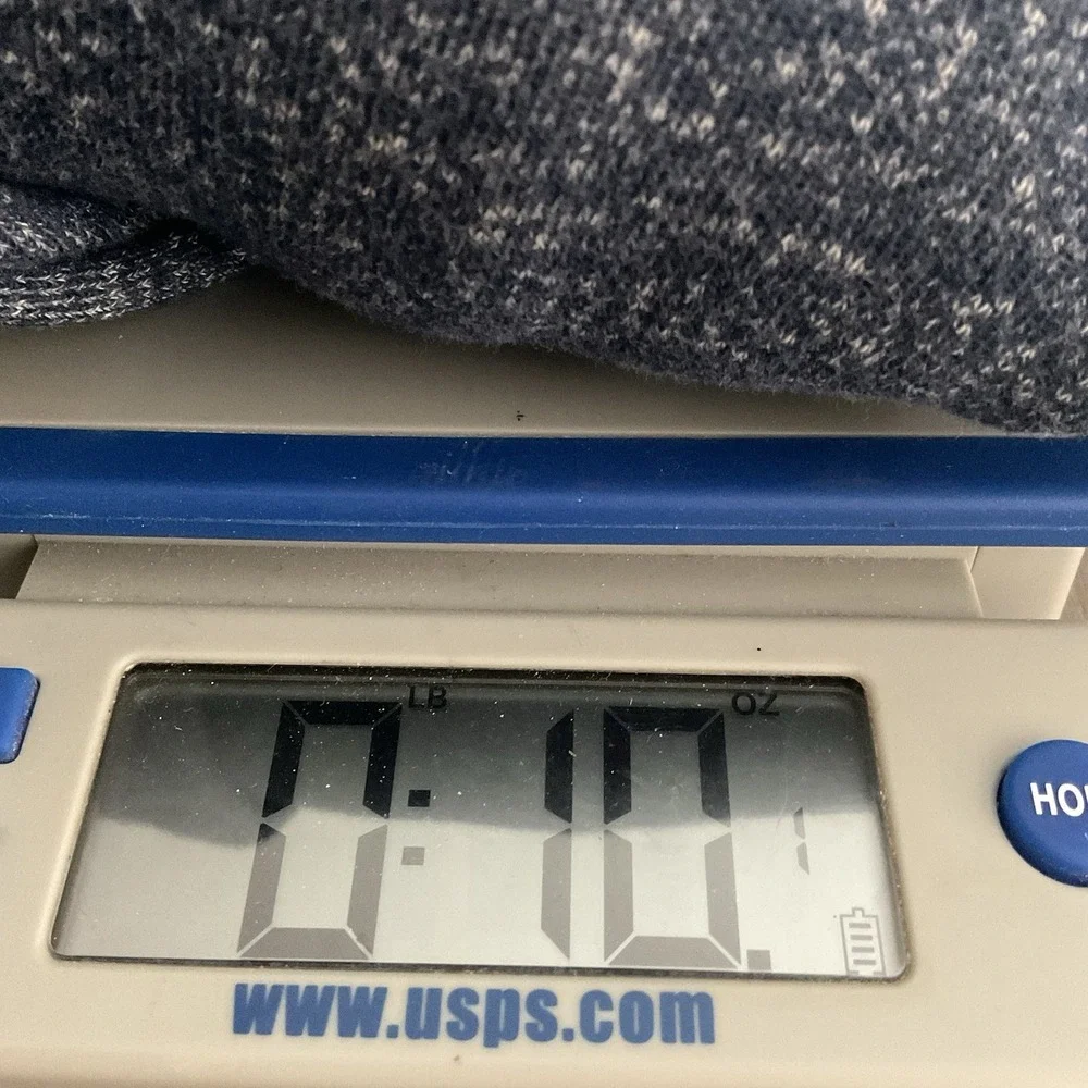 Tommy Bahama Sweatshirt Blue Heather Gray Mens Sz XL Pullover Marled Long Sleeve - Picture 8 of 8